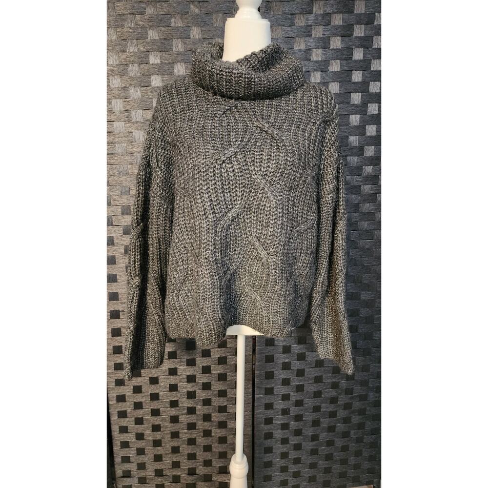 Tribal Jeans Women's Grey Sweater Pullover Size XL